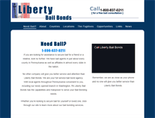 Tablet Screenshot of lbail.com